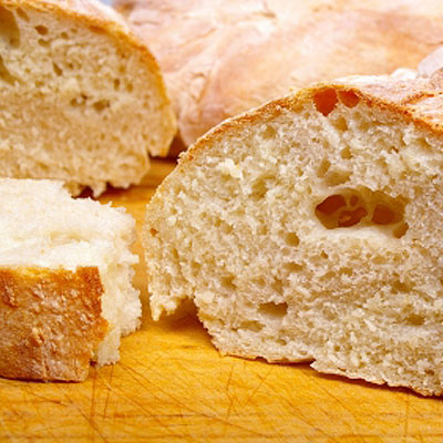 Ciabatta - un tipico pane italiano