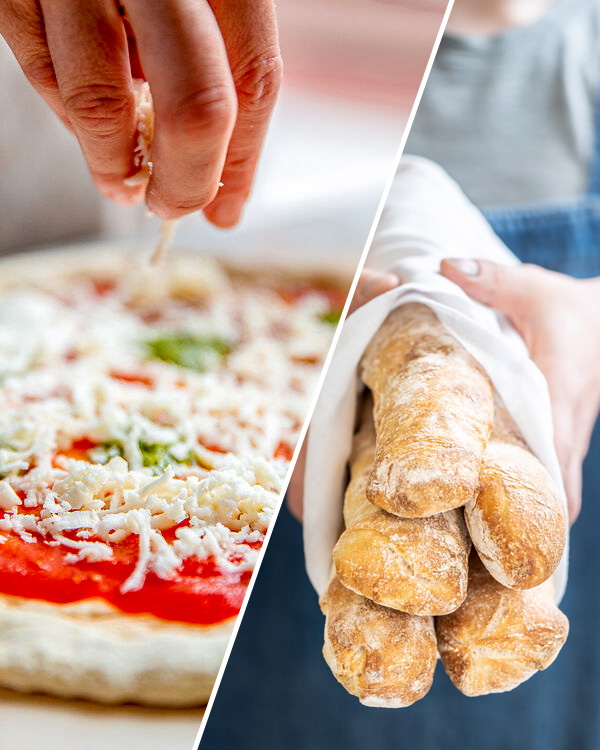 La migliore farina per pizza e ciabatta