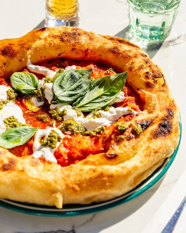 Pizza Nuvola - Per una pizza con una crosta estremamente alta e soffice