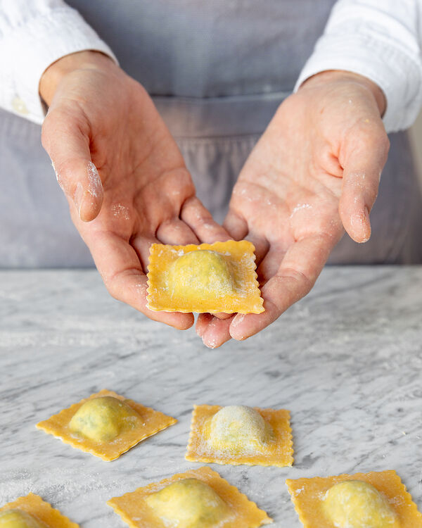 Fai semplicemente la pasta fresca con le tue mani