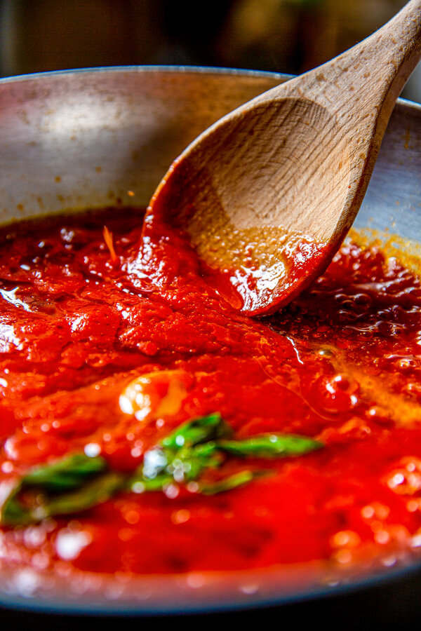 Salsa di pomodoro per cannelloni