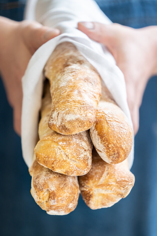 Ciabatta appena sfornata