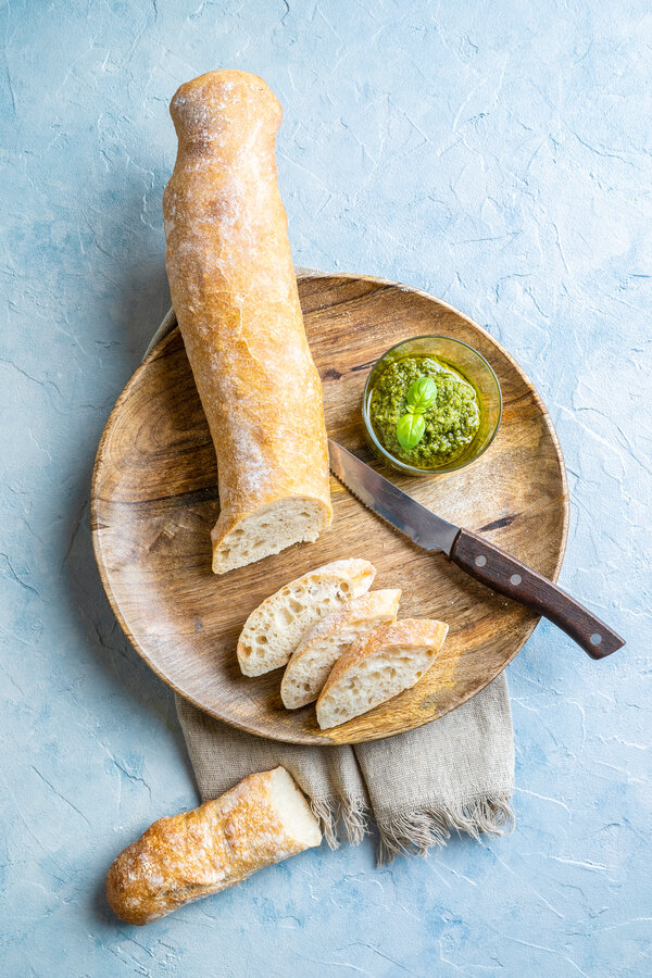 Ricetta base per il pane ciabatta