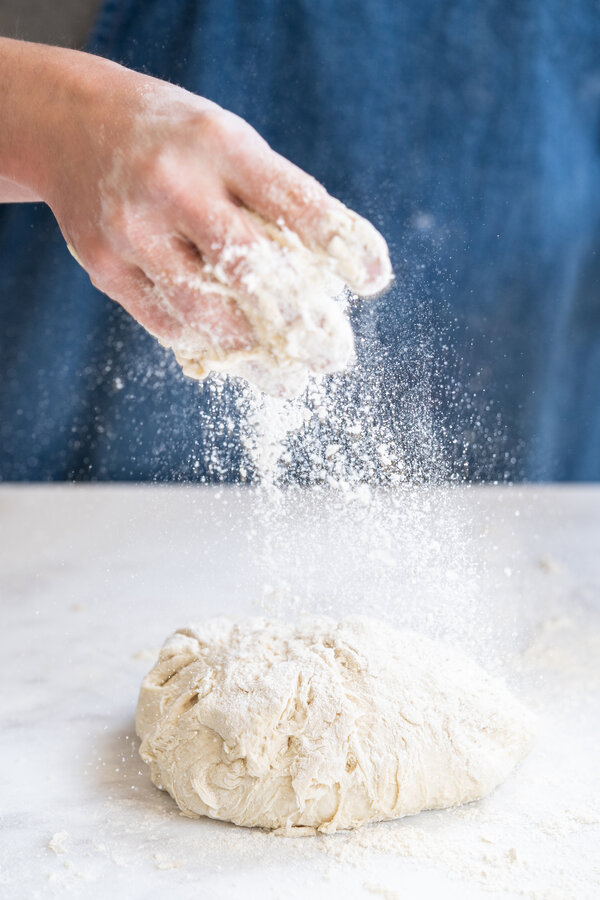 Usa la farina di grano italiano