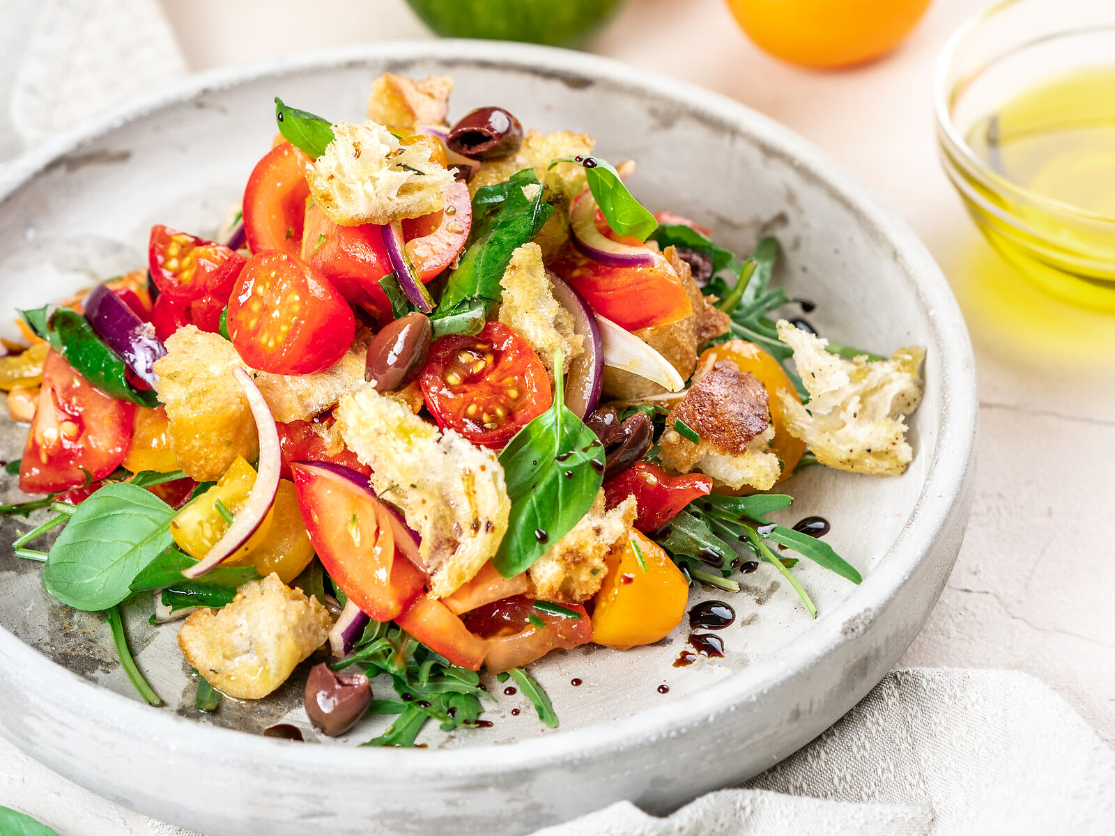 Panzanella - Italienischer Brotsalat